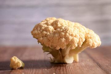 Fresh cauliflower, studio shot