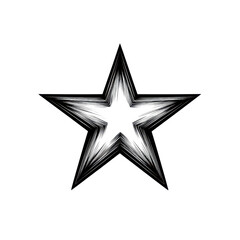 Fototapeta premium Shining silver starburst graphic transparent background abstract design element