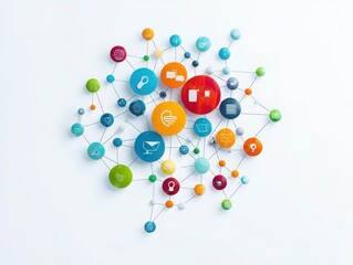 Engaging webinar on digital marketing trends virtual space interactive presentation online audience participation future insights