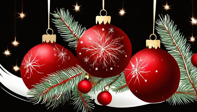Vibrant Red Christmas Balls Clipart PNG Perfect for Holiday Decorations, Greeting Cards, and Festive Crafts Capture the Spirit of Christmas with This Stunning Collection of Ornaments