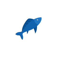 Obraz premium fish cartoon isolated