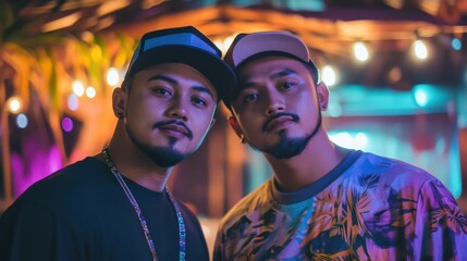 Obraz premium An underground EDM event in the Philippines featuring exclusive access and immersive soundscapes with no phones allowed