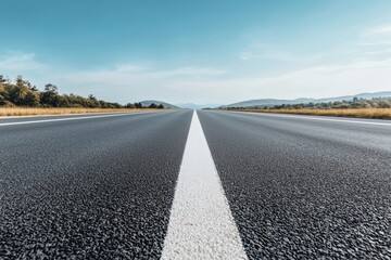 The road through Glencoe, situated in the Scottish Highlands of Scotland.