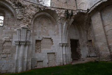 Abbey ruins of Jumièges, dating from the early first millennium and located in France.