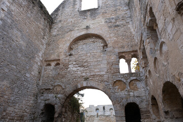 Abbey ruins of Jumièges, dating from the early first millennium and located in France.