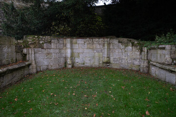 Abbey ruins of Jumièges, dating from the early first millennium and located in France.