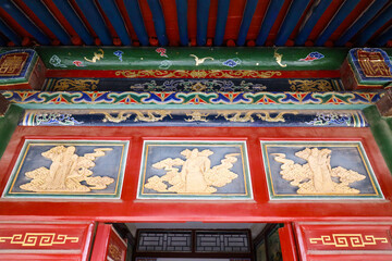 Obraz premium Prince's Mansion of Ejin Horo Banner, Ordos, Inner Mongolia, China