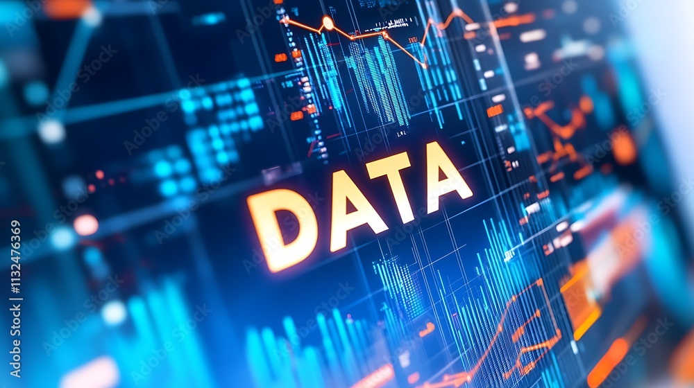 Poster a dynamic visualization of data analysis with graphs and metrics in a modern setting