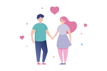 couple with heart