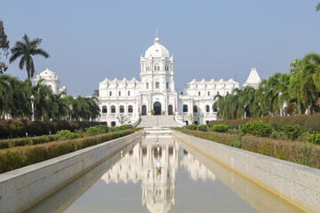 Tripura Rajbari ,The ujjayanta palace is a museum and the former palace of the kingdom of tripura situated in agartala, which is now the capital of the Indian state of Tripura