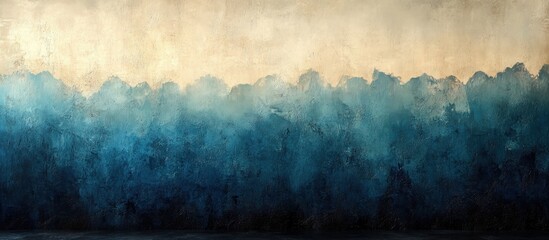 Obraz premium Abstract blue and beige textured background.