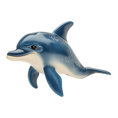 Fototapeta premium Playful Ocean Toy Isolated on Transparent Background PNG.