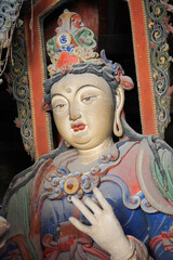 Fototapeta premium Chongfu Temple, Shuozhou, Shanxi, China