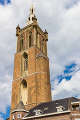 Obraz premium Tower of the Sint Christoffel cathedral in Roermond, Netherlands
