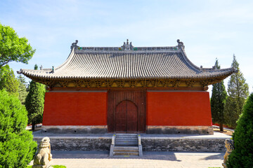 Fototapeta premium Chongfu Temple, Shuozhou, Shanxi, China