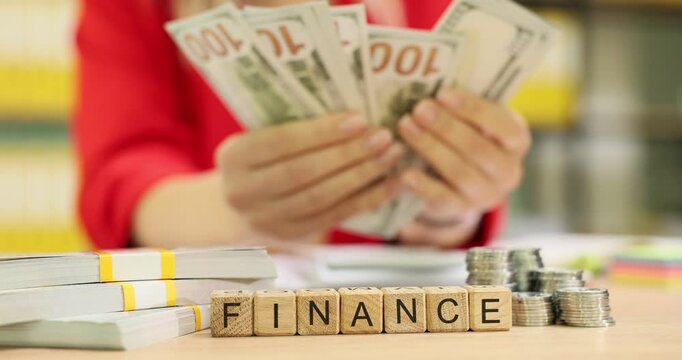 An indepth and focused financial analysis scene that effectively showcases cash handling and strategic planning