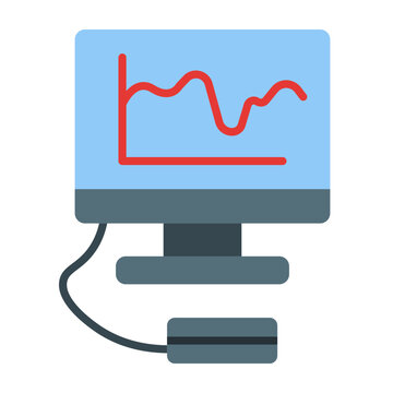 Nanopore Sequencing Vector Flat Icon Design Design