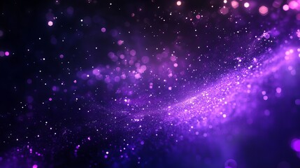 Vast outer space night sky featuring a brilliant galaxy and countless stars, showcasing the majestic beauty of the universe as a mesmerizing celestial background