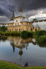 Russia Yaroslavl region Rostov the Great Kremlin on a cloudy summer day