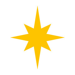 Obraz premium Star Vector Flat Icon Design Design