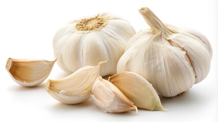 Fruit and vegetables, food isolated on white background