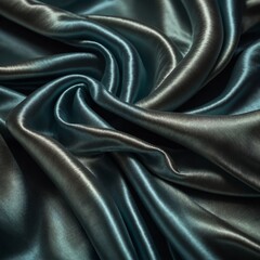 Obraz premium A silk texture with flowing folds and a metallic sheen.