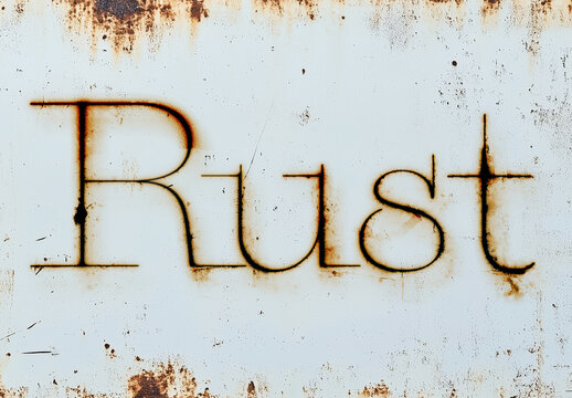Rusty Text Effect