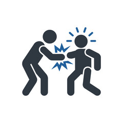 Physical Attack Conflict Icon