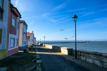 Alcochete village in Portugal