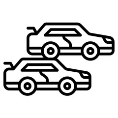 Fototapeta premium Speed Racing icon