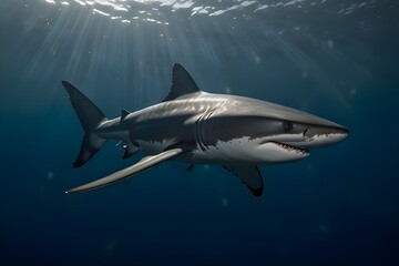 Obraz premium shark in the sea