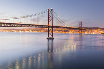 Obraz premium Ponte 25 de Abril, Tejo, Lissabon, Portugal