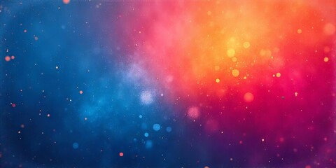 Obraz premium Vibrant Gradient Background with Subtle Particles
