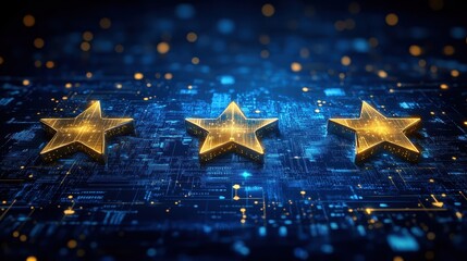 High customer satisfaction scores with seamless logistics tracking close up on satisfaction graphs, futuristic, Fusion, digital workspace backdrop