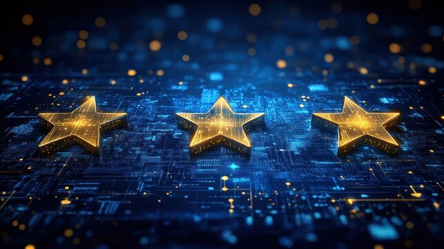 High customer satisfaction scores with seamless logistics tracking close up on satisfaction graphs, futuristic, Fusion, digital workspace backdrop - Powered by Adobe