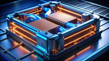 EV Battery Thermal Management System: Bird's Eye View of Cooling System, Advanced Battery Pack Design, Electric Vehicle Technology