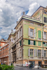 Obraz premium Palazzo Gio Carlo Brignole, Genoa, Italy