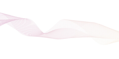 Fototapeta premium Multicolor gradient wave lines vector background, twisted curve lines and blend effect, frequency sound wave lines, 3d contour line patterned background illustration. 