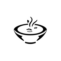 Steaming Bowl of Soup Icon 