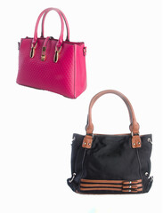 handbag isolated on white