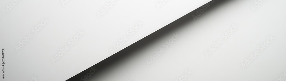 Poster abstract white diagonal paper background design