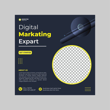 digital marketing expert social media post