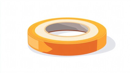 Professional Adhesive Tape Icon Isolated Vector