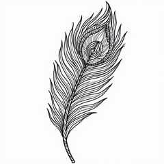 Obraz premium Crab Coloring Page with Mandala Patterns