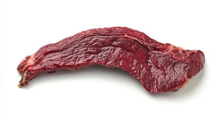 Close-up of kangaroo steak showing juicy, tender texture and grill marks.