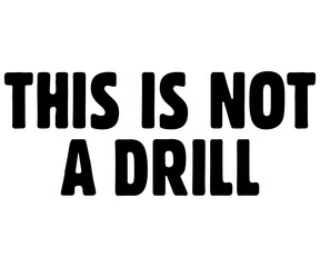 This Is Not A Drill Svg,Game Day Shirt,Calligraphy t-shirt Design,Football Quotes Svg,American Football Svg,Cut File,Silhouette