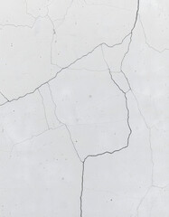 Fototapeta premium White Wall concrete background. Old cement texture cracked, White, Grey vintage wallpaper abstract grunge background, simple style