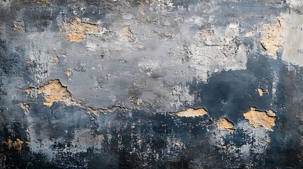 Dark gray concrete wall background rough texture