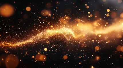 Obraz premium Dynamic Ironworking Sparks Creating a Vibrant Glow in a Workshop with Motion Blur and Stunning Light Effects for Stock Photography