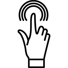 Obraz premium Tactile Stimulation Icon